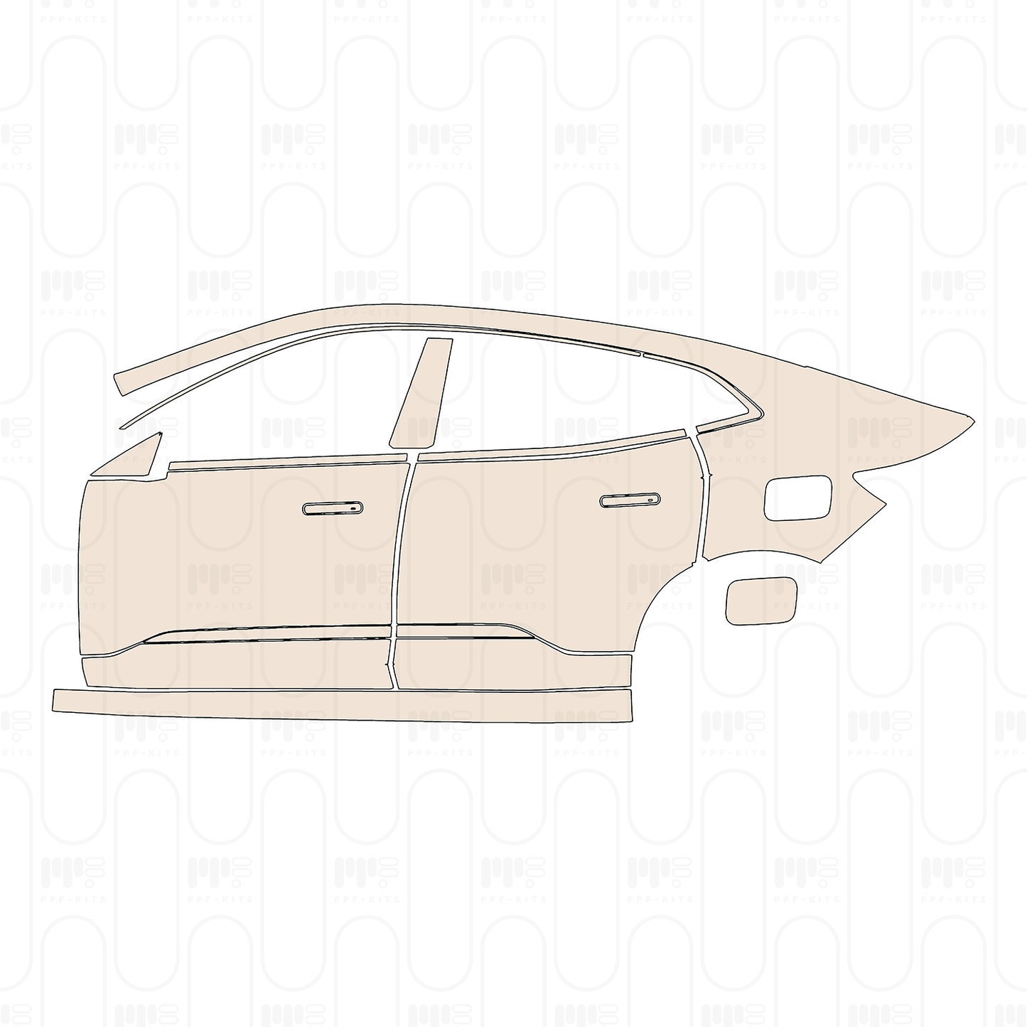 PPF precortado Polestar 4 2023