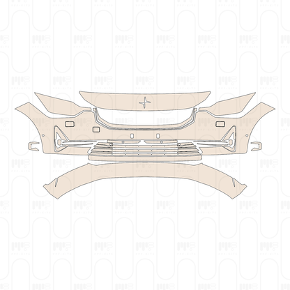 Pre-Cut PPF Polestar 2 2022