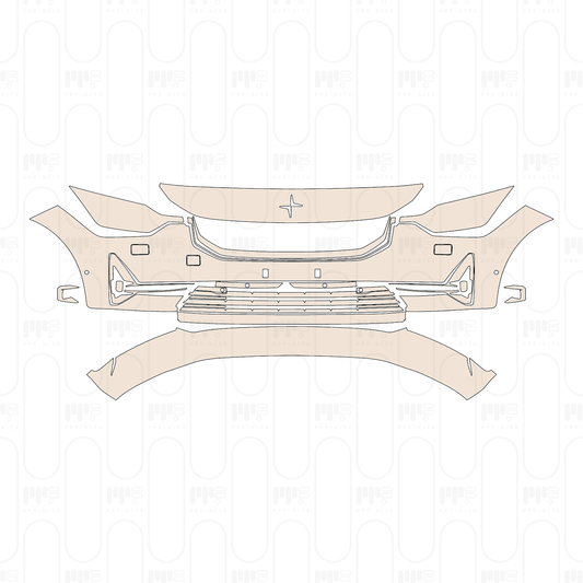 Pre-Cut PPF Polestar 2 2022