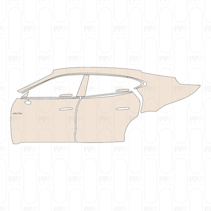 PPF precortado Porsche Taycan Sedan Taycan 4S 2019