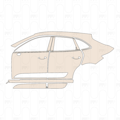 Pre-Cut PPF Porsche Macan GTS 2022