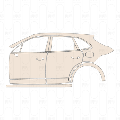 Pre-Cut PPF Porsche Cayenne E-Hybrid 2021