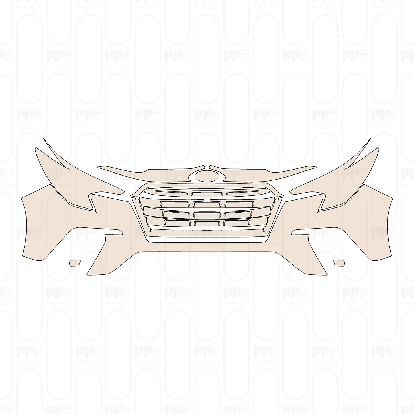 PPF precortado Subaru Ascent (US) Limited 2023