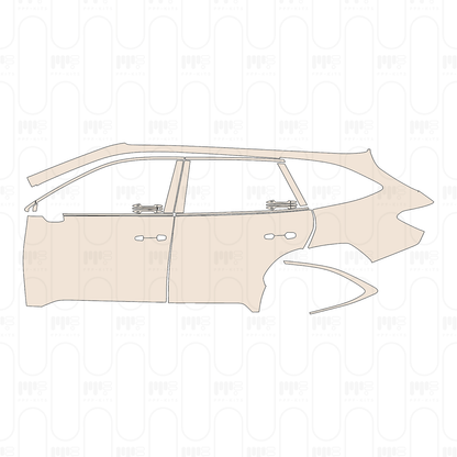 Pre-Cut PPF Subaru Outback (US) Onyx Edition XT 2022