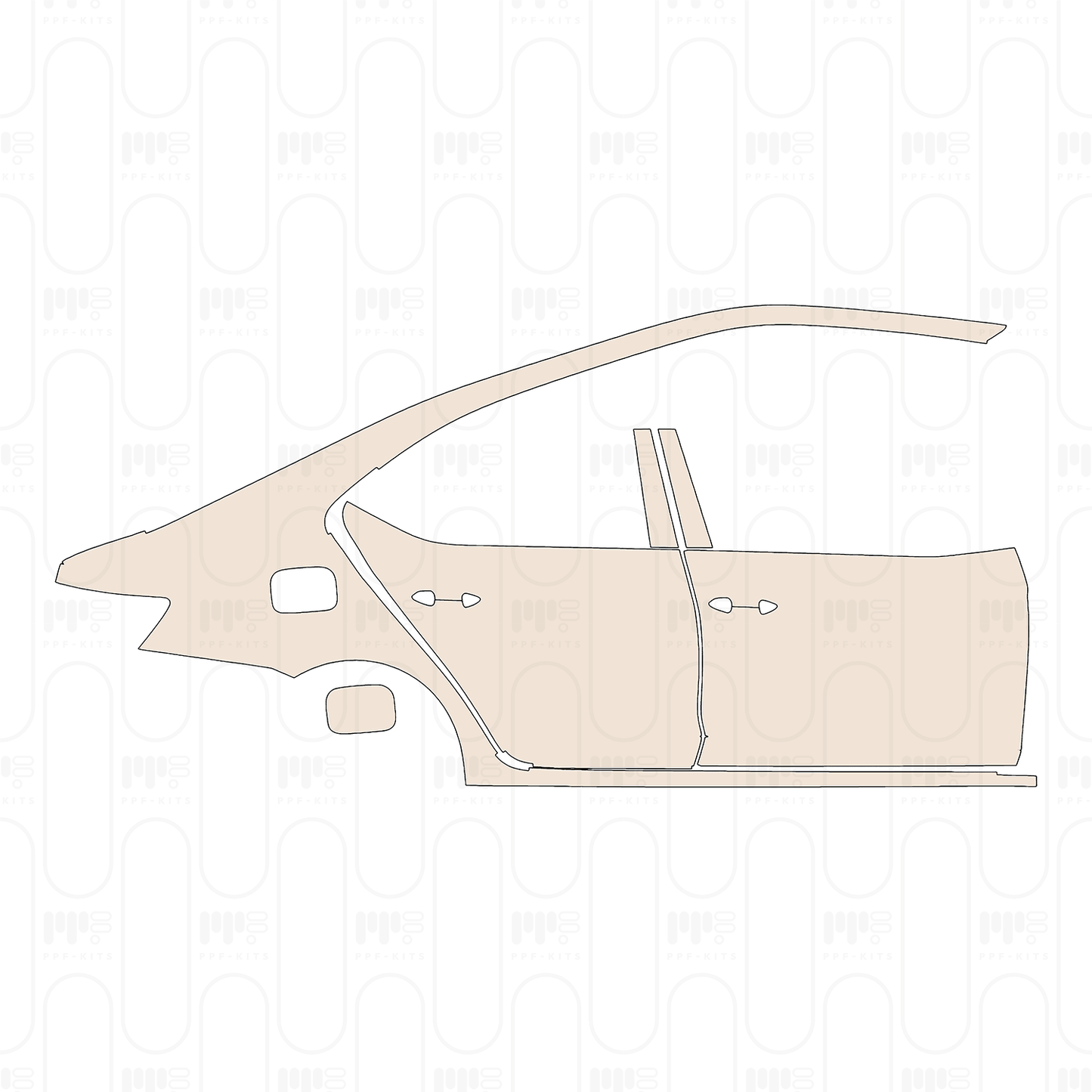 PPF precortado Skoda Octavia (EU) Hatch Base 2023