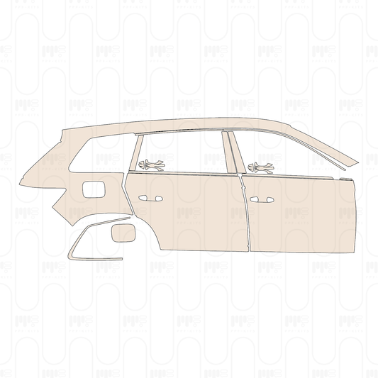 Pre-Cut PPF Skoda Kodiaq SE (EU) 2023