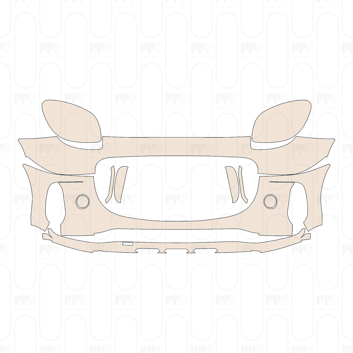 Pre-Cut PPF Smart fortwo EQ coupe 2023
