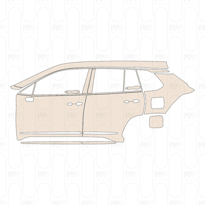 PPF precortado Toyota Corolla Cross (US) LE 2023