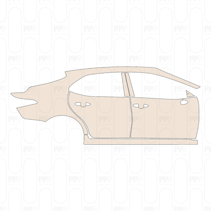 Pre-Cut PPF Toyota Camry (CN) Luxury 2022