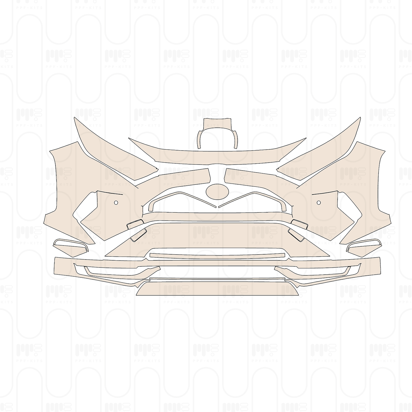 Pre-Cut PPF Toyota RAV4 Prime (US) SE 2022