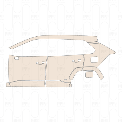 Pre-Cut PPF Toyota RAV4 Prime (US) SE 2022
