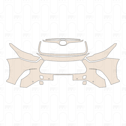 Pre-Cut PPF Toyota Highlander (US) Limited 2022
