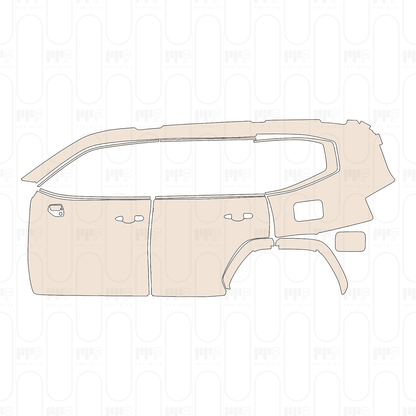 PPF precortado Toyota Land Cruiser Base 2023