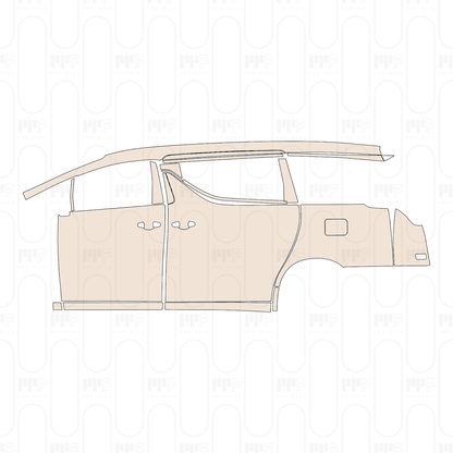 PPF precortado Toyota Alphard Executive Lounge 2022