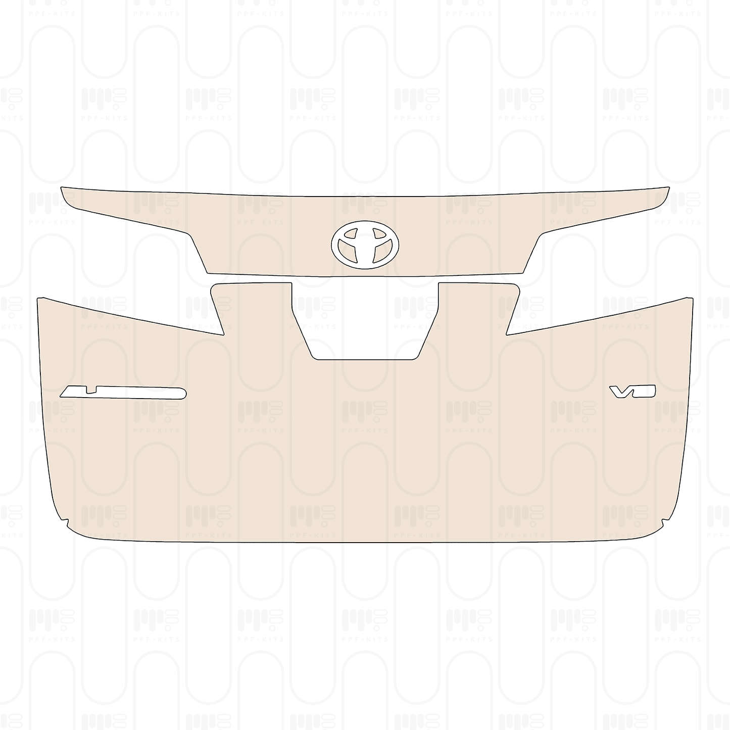 PPF precortado Toyota Alphard 2023
