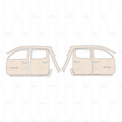 Pre-Cut PPF Toyota Tacoma Double Cab SR5 2022