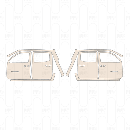 Pre-Cut PPF Toyota Tacoma Double Cab SR5 2022