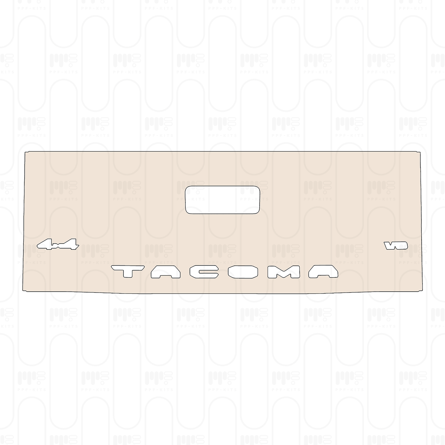 Pre-Cut PPF Toyota Tacoma Double Cab SR5 2022