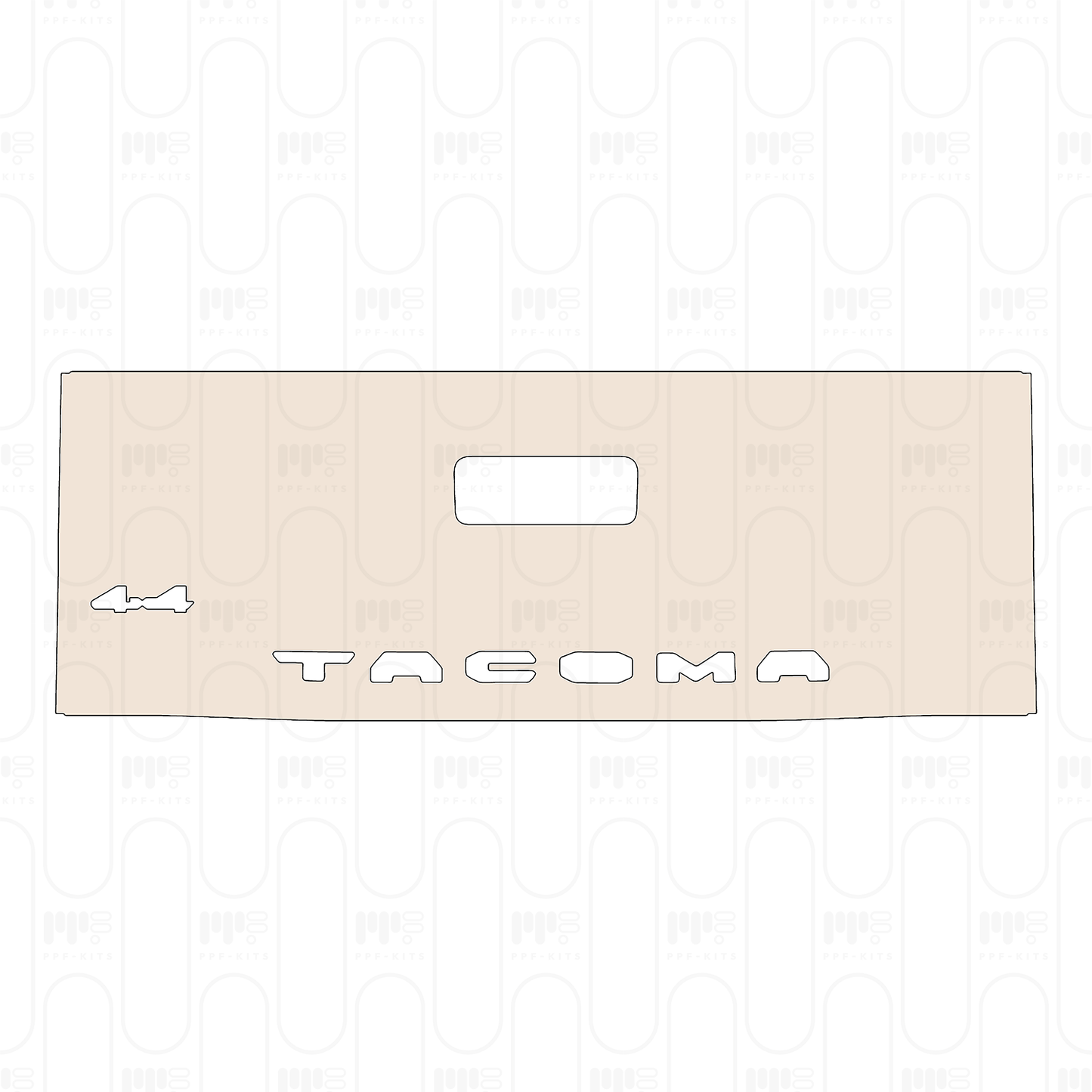 Pre-Cut PPF Toyota Tacoma Double Cab TRD Pro 2023