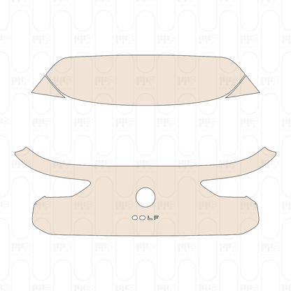 Pre-Cut PPF Volkswagen Golf Base 2022