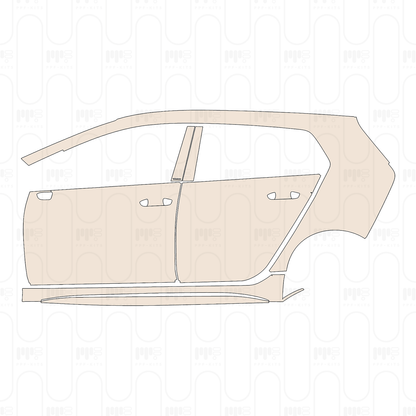 PPF precortado Volkswagen Golf R 2023