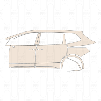 PPF precortado Volkswagen Viloran Base 2023