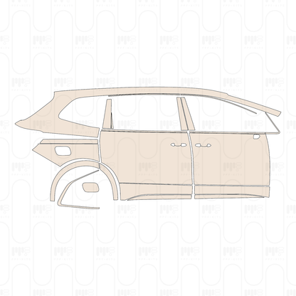 PPF precortado Volkswagen Viloran Base 2023