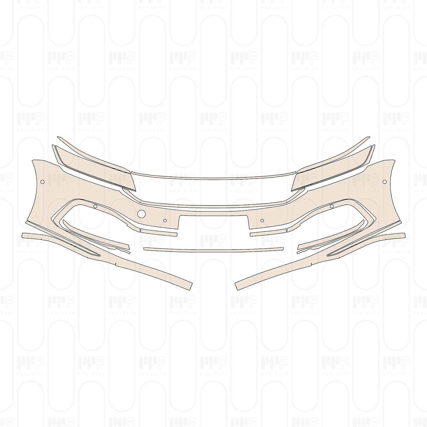 Pre-Cut PPF Volkswagen Phideon 2023