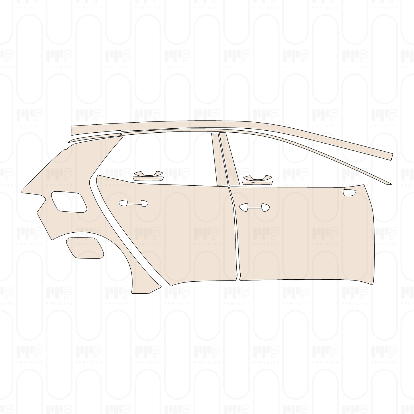 PPF precortado Volkswagen ID.3 (CN) 2022