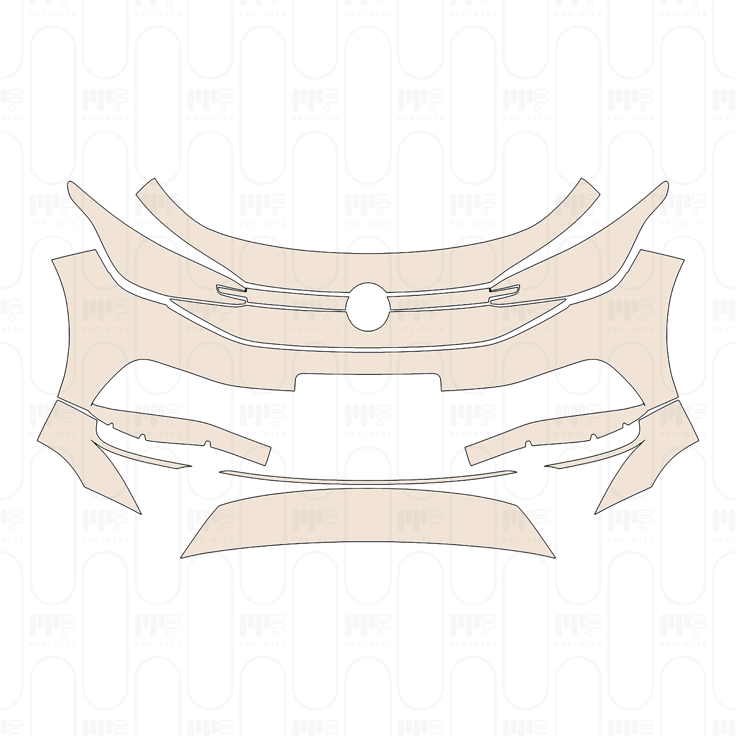 Pre-Cut PPF Volkswagen ID.4 (CN) X 2023