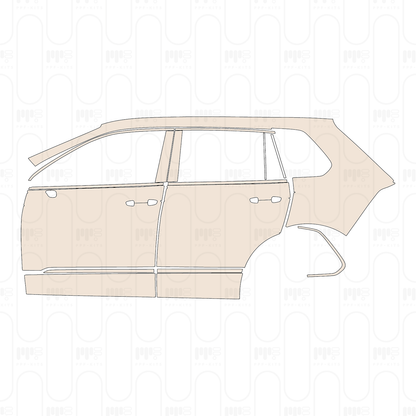 PPF precortado Volkswagen Tiguan (EU) R 2023