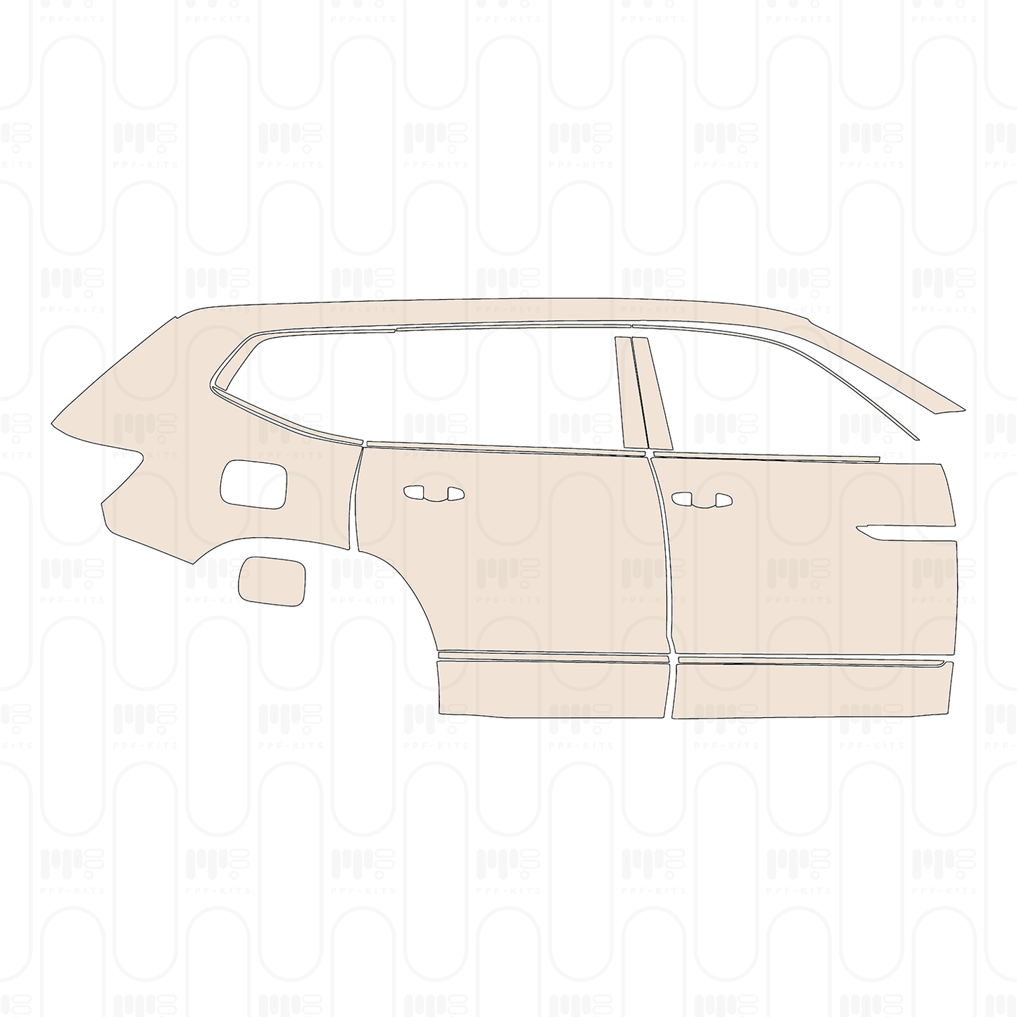 PPF precortado Volkswagen Teramont 2023