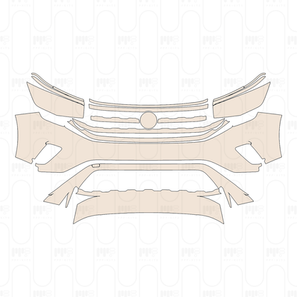 Pre-Cut PPF Volkswagen Atlas Cross Sport (US) SEL 2023