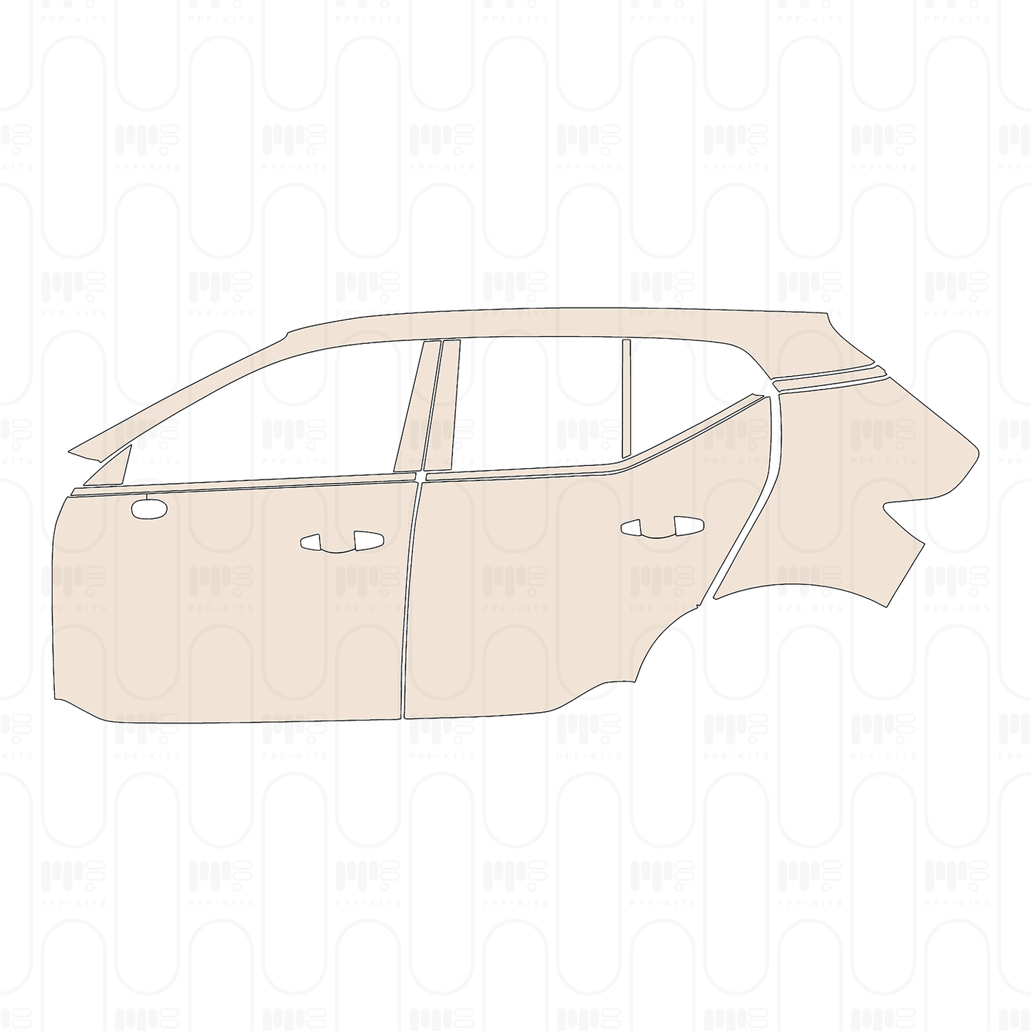 Pre-Cut PPF Volvo XC40 R-Design 2023