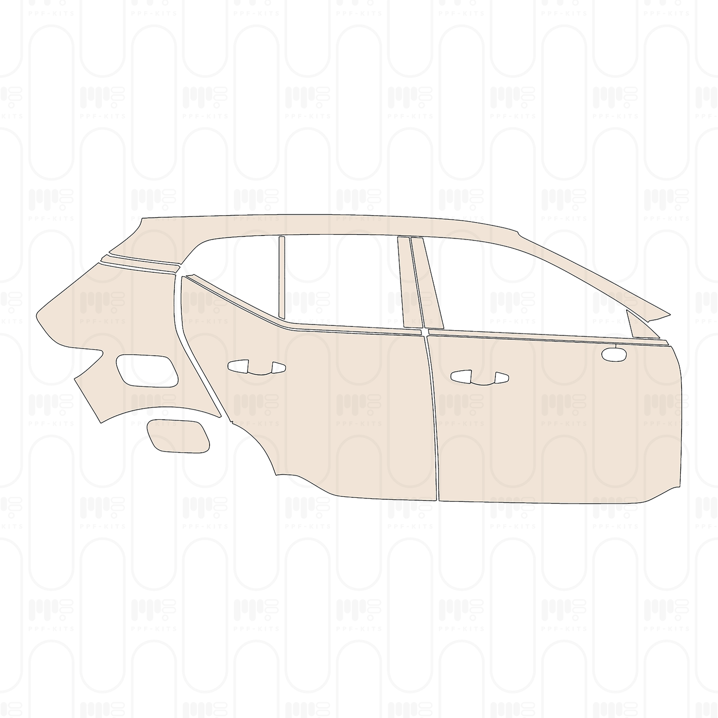 Pre-Cut PPF Volvo XC40 Recharge 2022