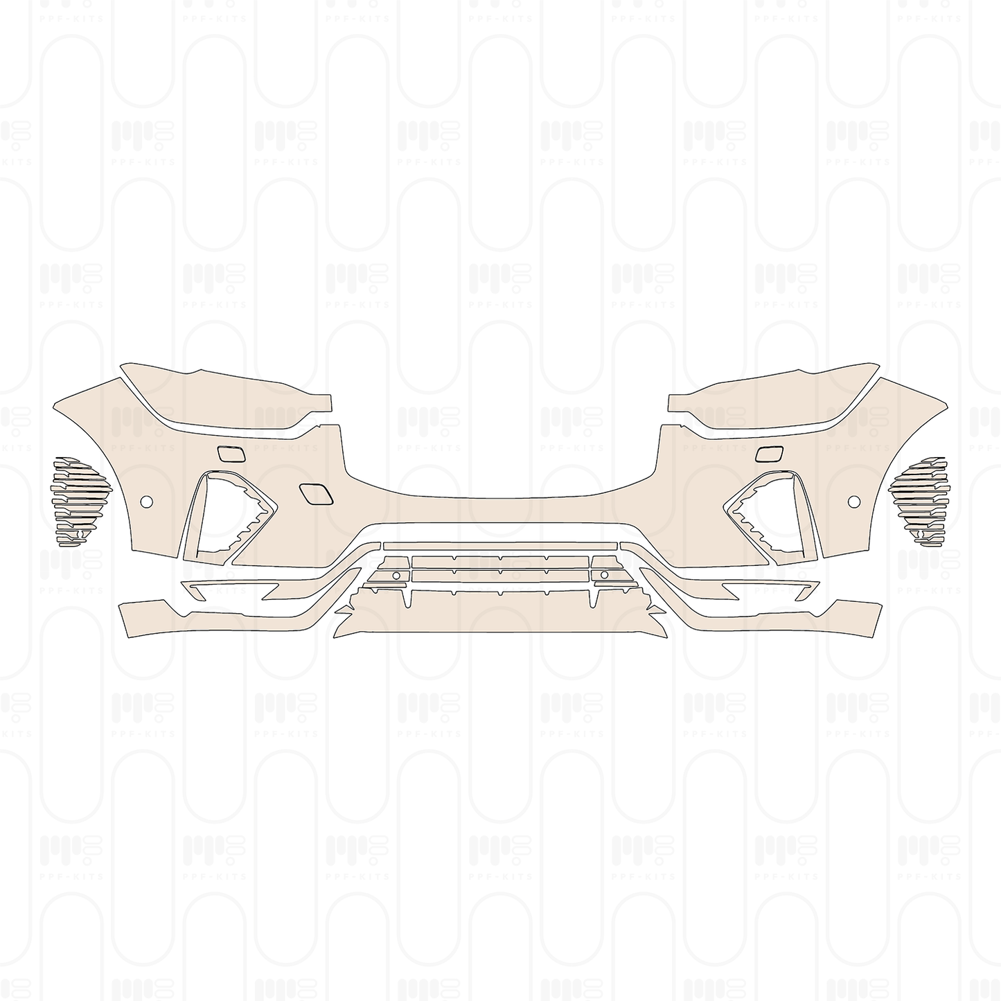 PPF precortado Volvo XC60 R-Design 2022