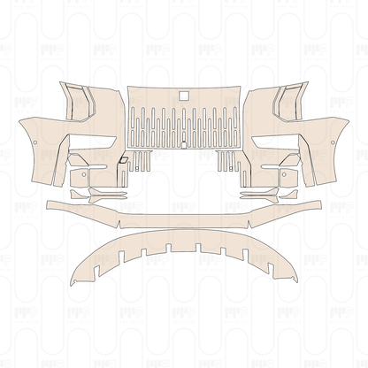 Pre-Cut PPF Zeekr 009 Base 2022