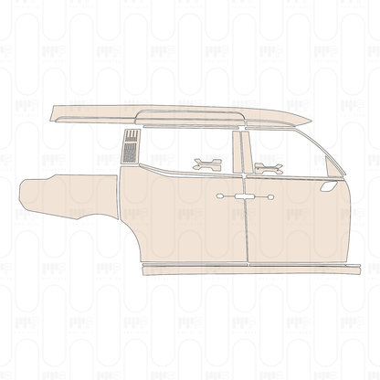Pre-Cut PPF Zeekr 009 Base 2022