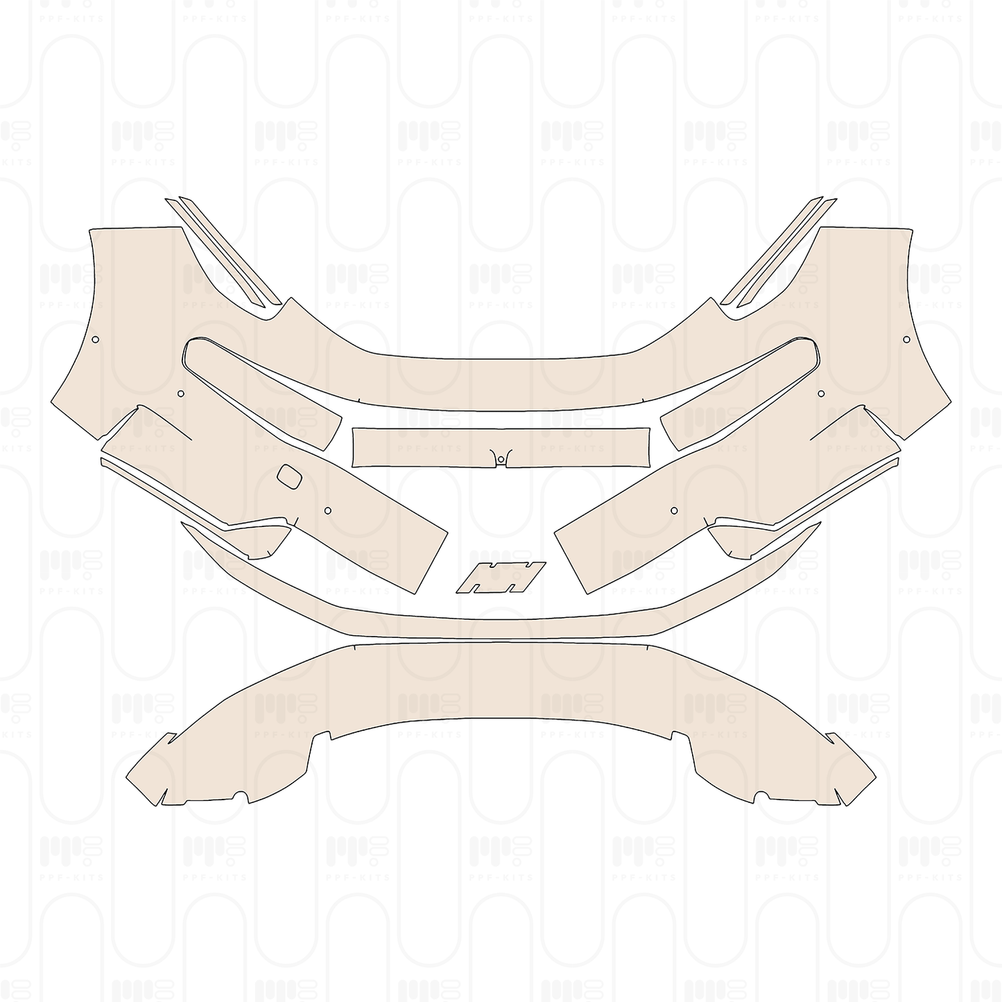 PPF precortado Zeekr 001 2022