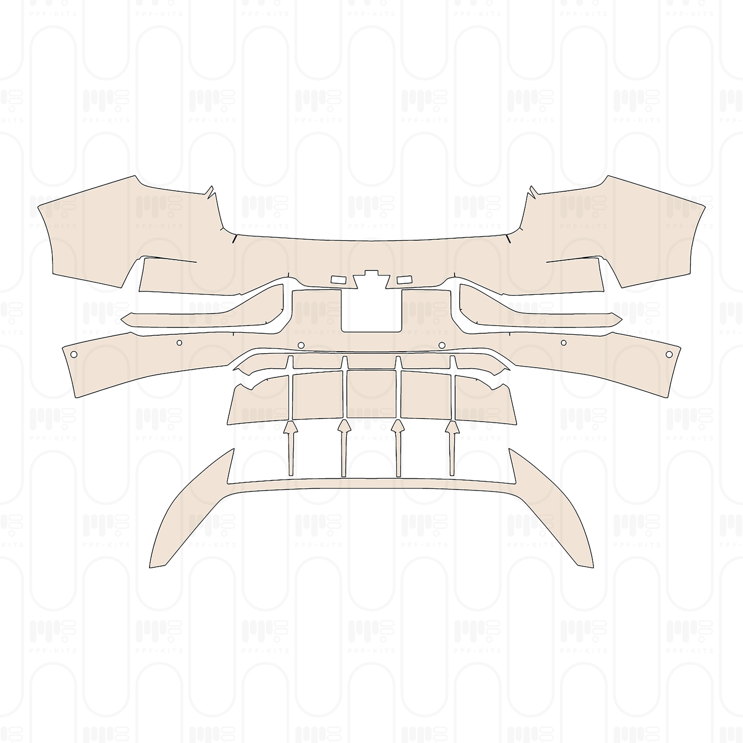 PPF precortado Zeekr 001 2022