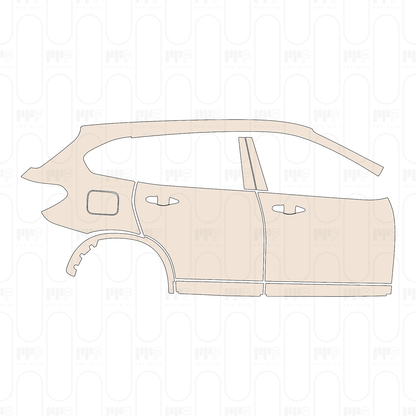 PPF precortado BMW X1 Standard Wheelbase Base 2022