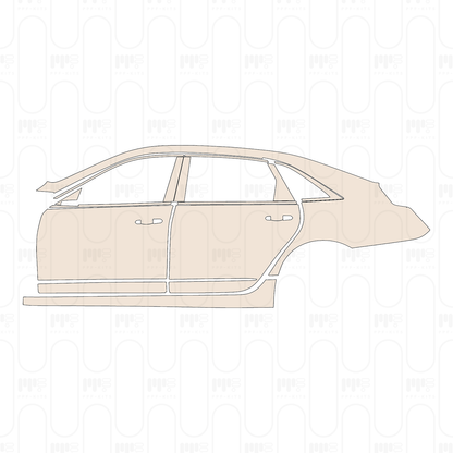 Pre-Cut PPF Cadillac CT6 Base 2022