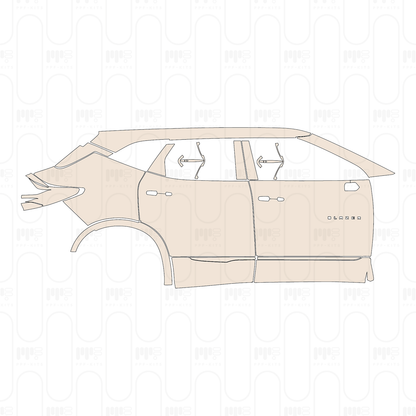 PPF precortado Chevrolet Blazer Premier 2022