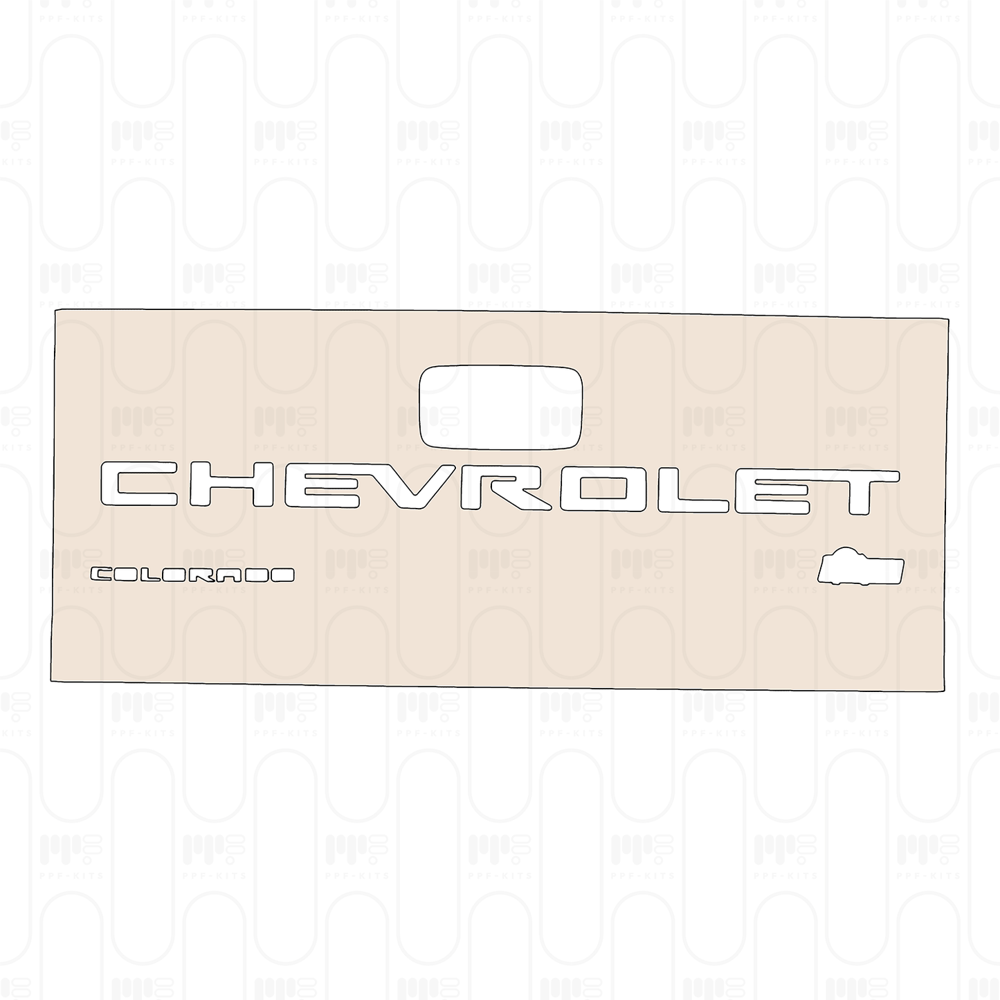 Pre-Cut PPF Chevrolet Colorado Crew Cab ZR2 2022