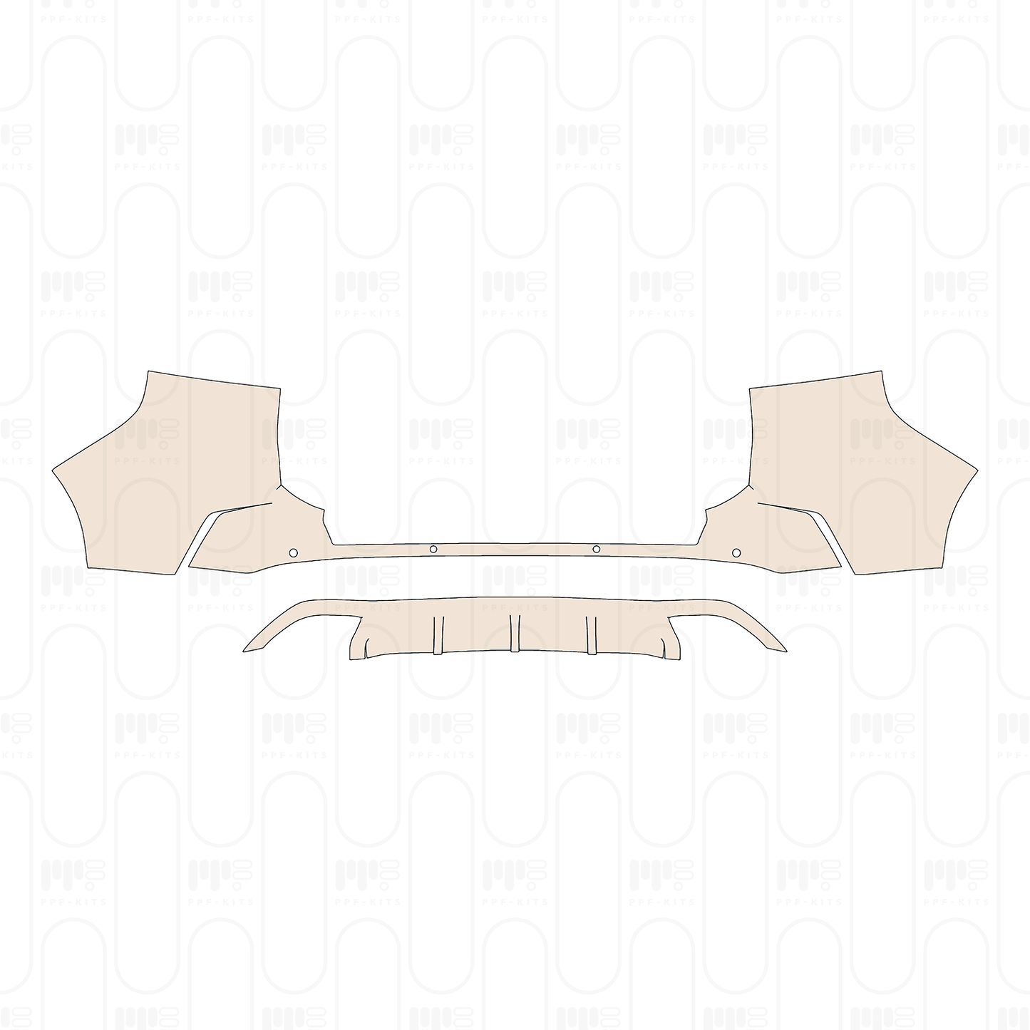 PPF precortado Ford EDGE Base 2022