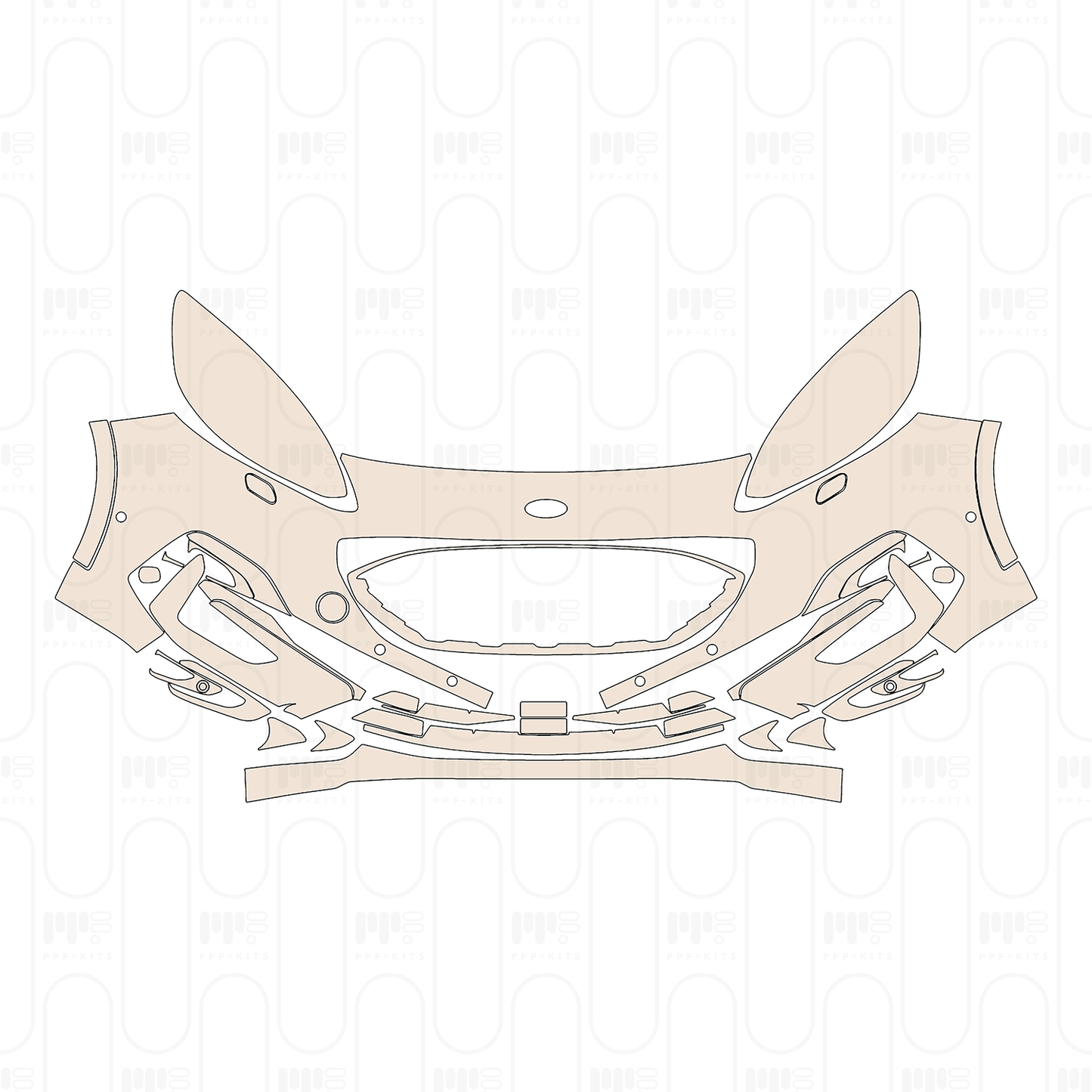 PPF precortado Ford Escape (CN) ST-Line 2022
