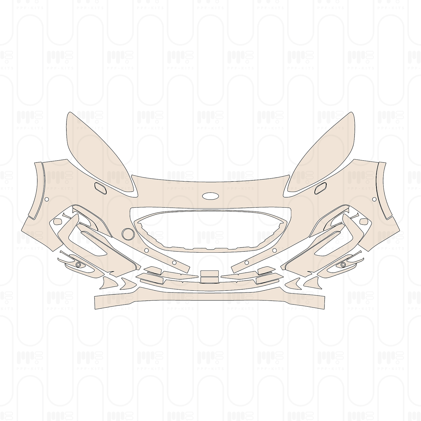 PPF precortado Ford Kuga ST-line 2022