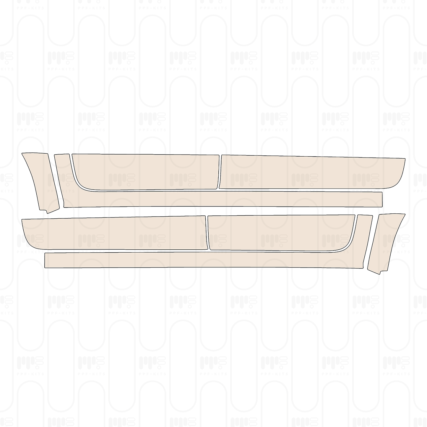 PPF precortado Ford Ranger (EU) Raptor 2022
