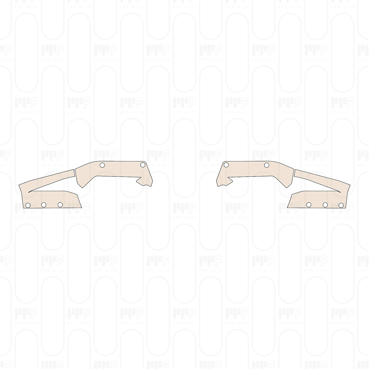 PPF precortado Ford Ranger (EU) Raptor 2022