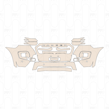 PPF precortado Ford Ranger (EU) Wildtrak 2022
